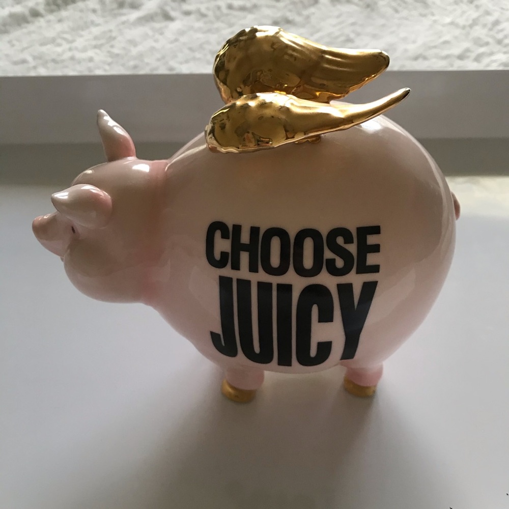 RARE Juicy Couture Piggy Bank